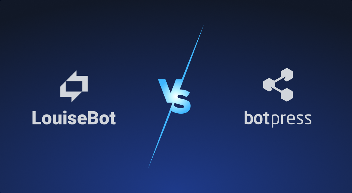 LouiseBot vs BotPress : Une brève comparaison