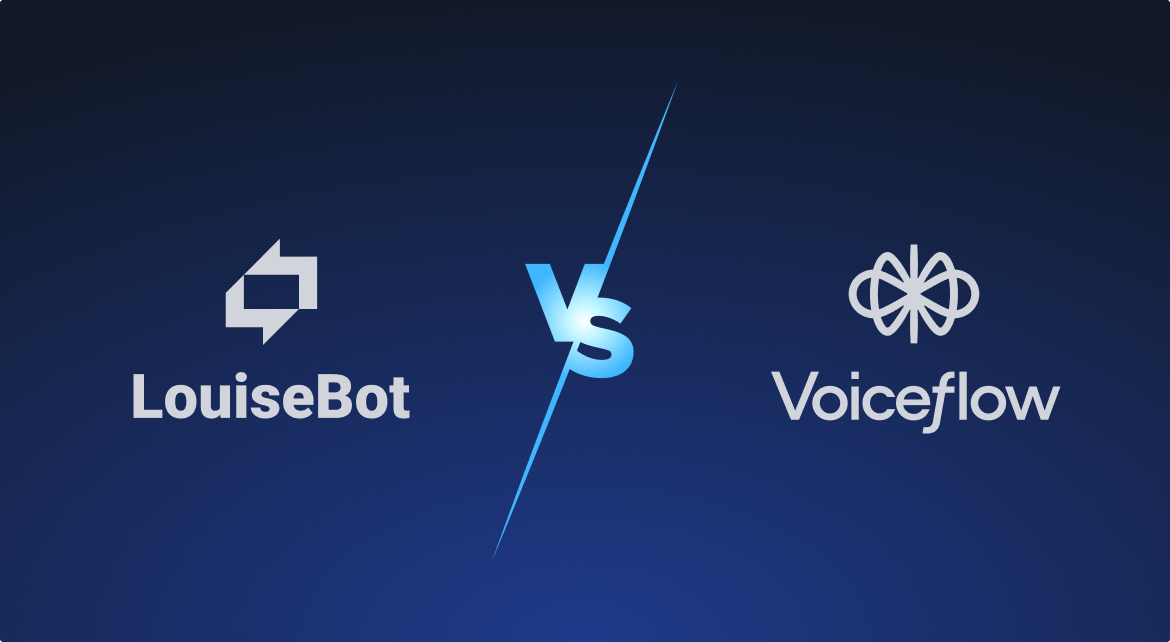 LouiseBot vs Voiceflow : Une brève comparaison