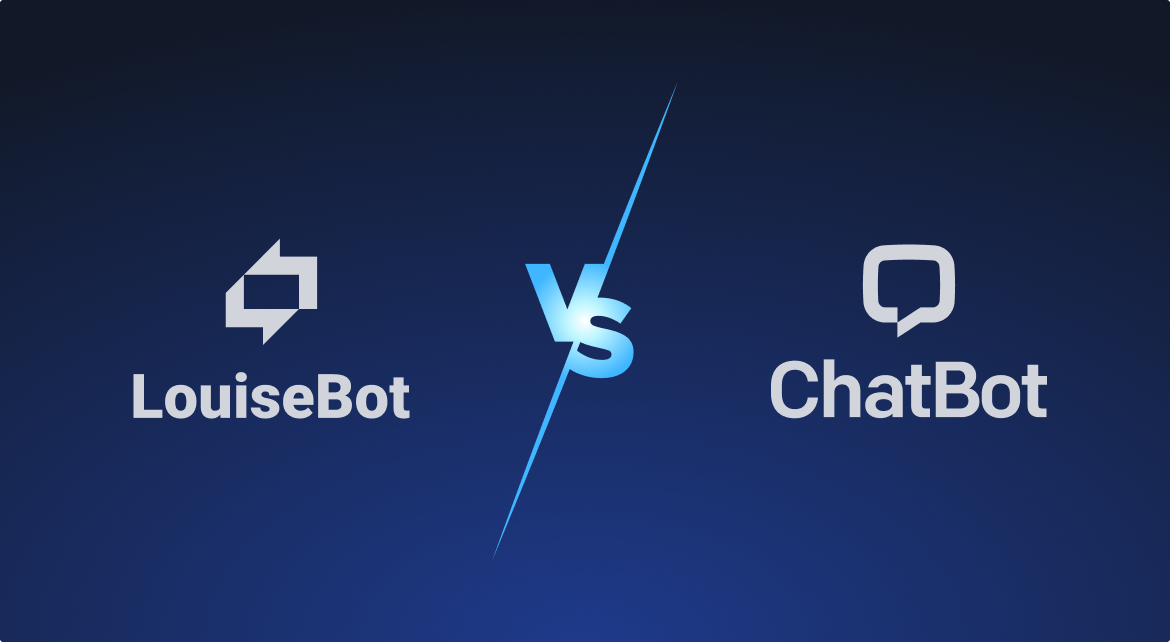 LouiseBot vs Chatbot.com: A brief Comparison